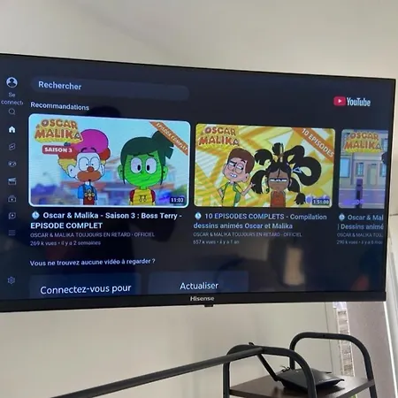 Lägenhet Calme Climatise, Wi-fi, Arrivee Autonome